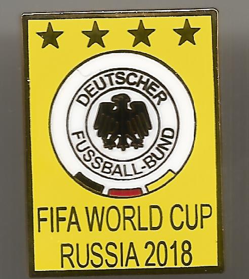 Germany Russia 2018 yellow stickpin